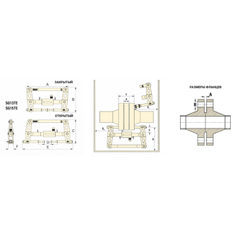 Разгонщик фланцев цангового типа 14,6 тонн (130 кН) SG13TE LASTEKO