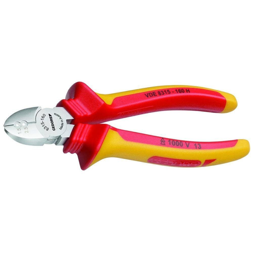 VDE-бокорезы электротехнические с изоляцией в виде чехла 160 мм GEDORE