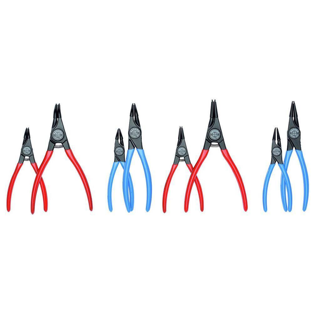 Набор съемников стопорных колец 8шт GEDORE