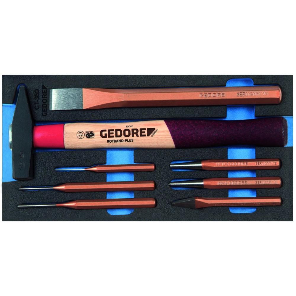 Набор зубил в СТ ложементе GEDORE
