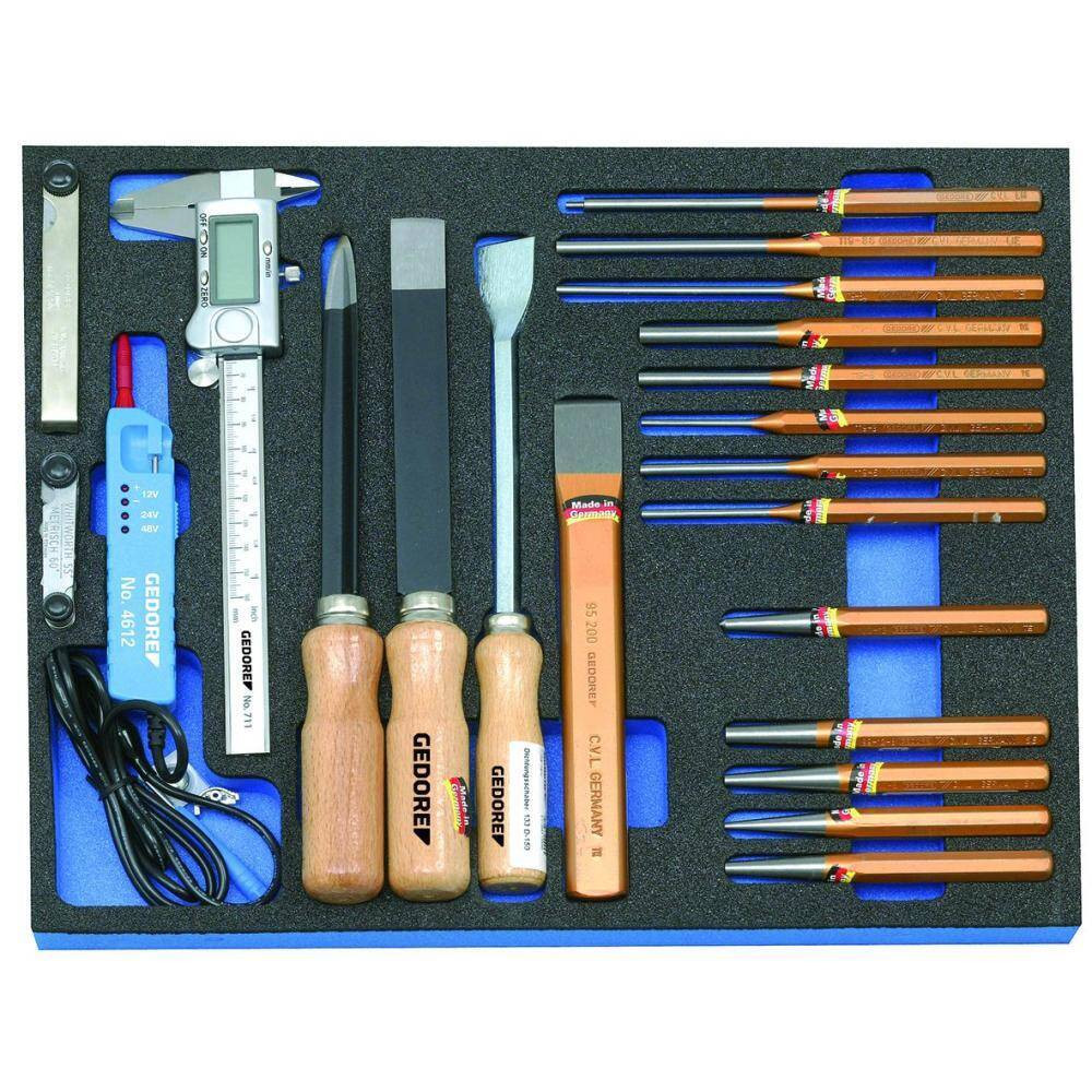 Набор инструментов в CT ложементе 2/4 GEDORE