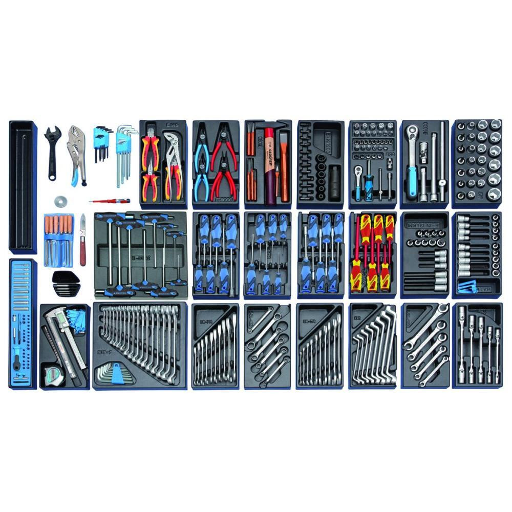 Набор инструментов в ложементах большой, 235 предметов GEDORE