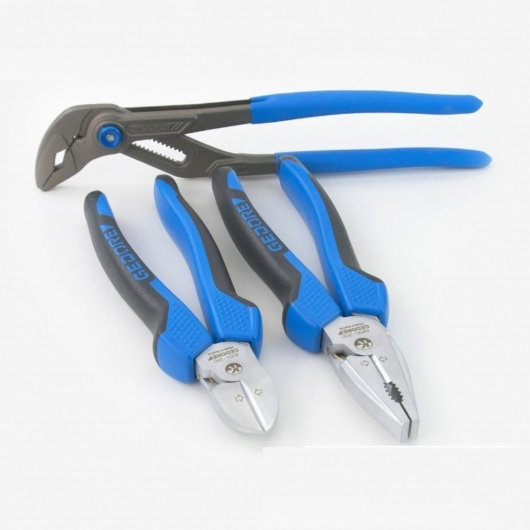 Набор плоскогубцев из трех штук (140,180,200мм) GEDORE