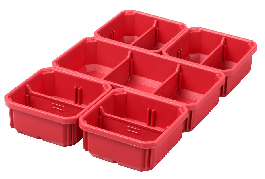 PACKOUT запчасть ячейки для тонких органайзеров 5шт(1 большая, 4 маленьких)