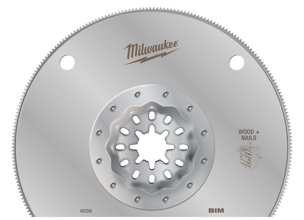 Биметаллическое полотно по мультиматериалам диаметром 100 мм для резки заподлицо (1 шт)