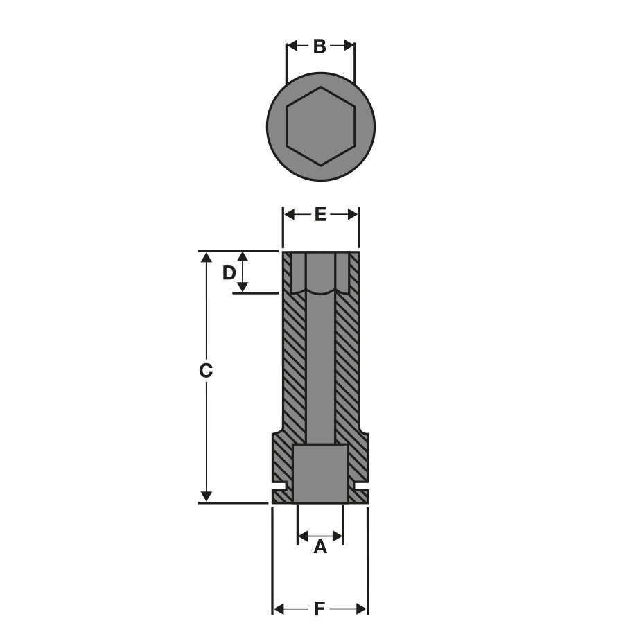 Головка ShW 1/2