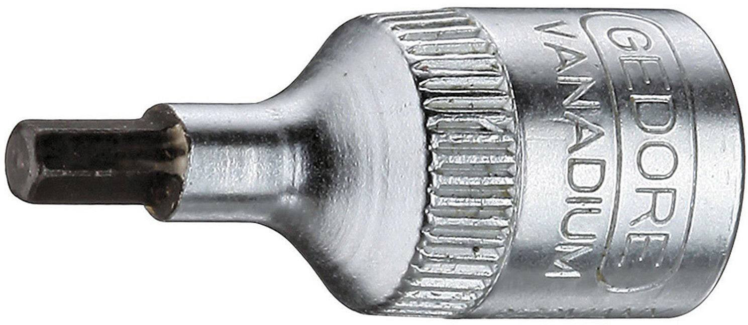 Головка торцевая с отверточной вставкой 1/4