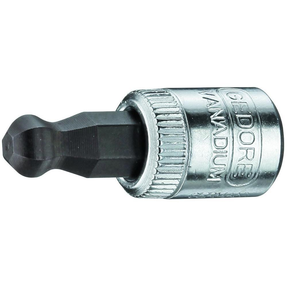 Головка торцевая с отверточной вставкой 1/4