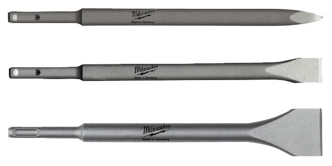 Долото SDS+ 250мм острое/плоское/широкое (3 шт)