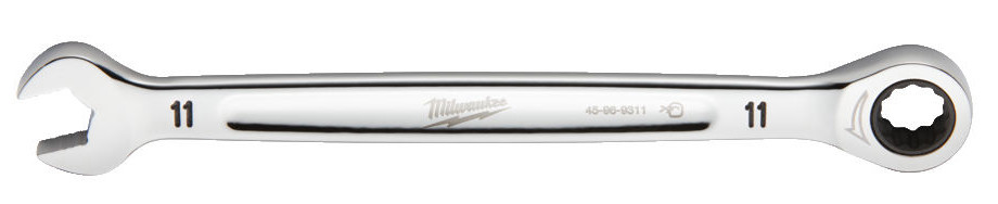 Ключ MAXBITE рожково-накидной с трещоткой 11мм