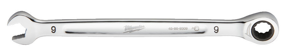 Ключ MAXBITE рожково-накидной с трещоткой 9мм