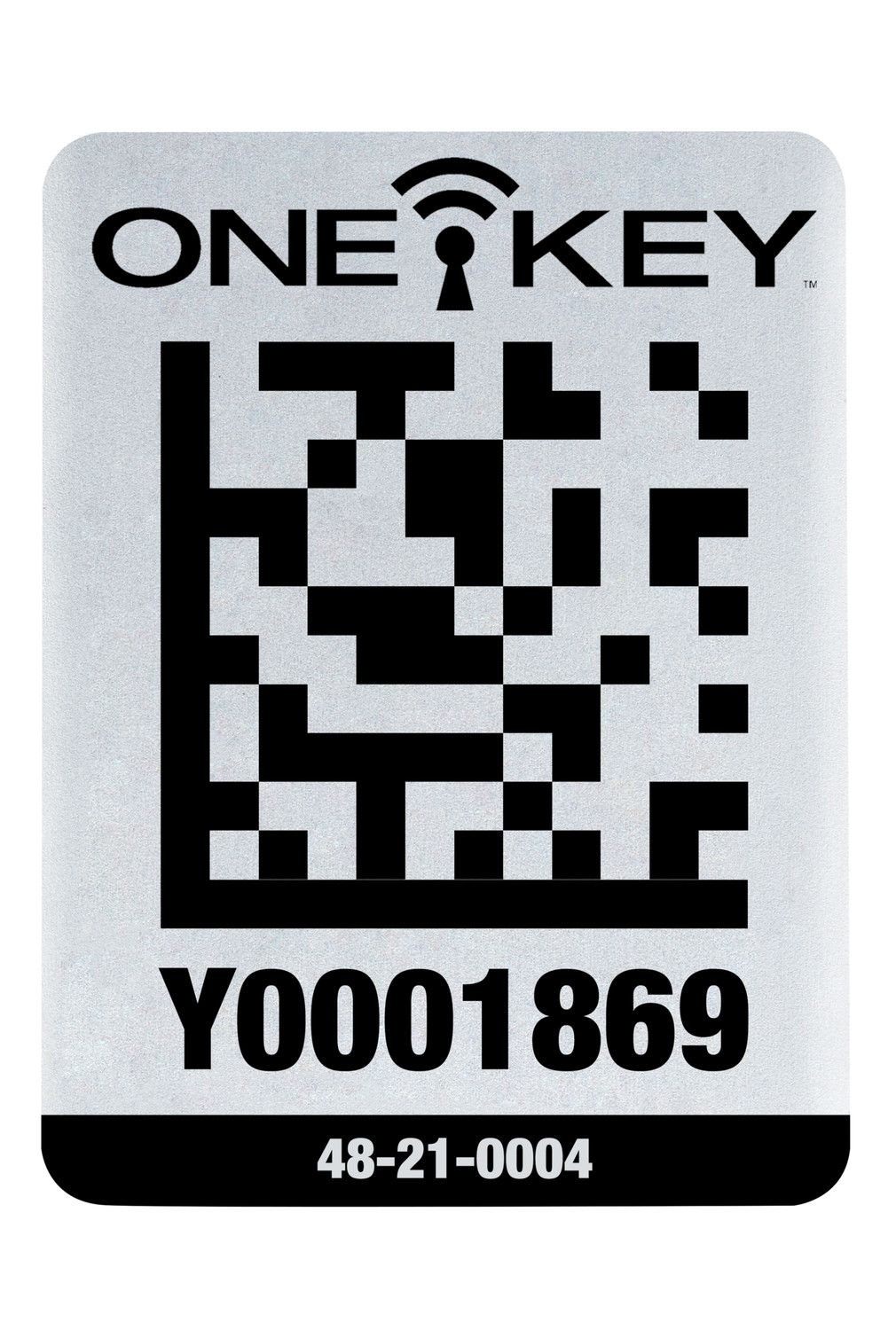 Метки металлические большие ONE-KEY™ (25 шт.)