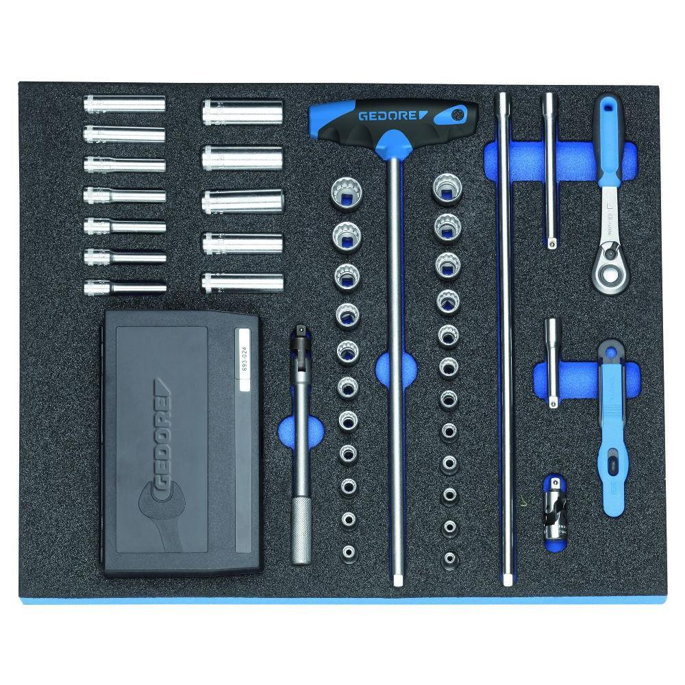 Набор головок 1/4