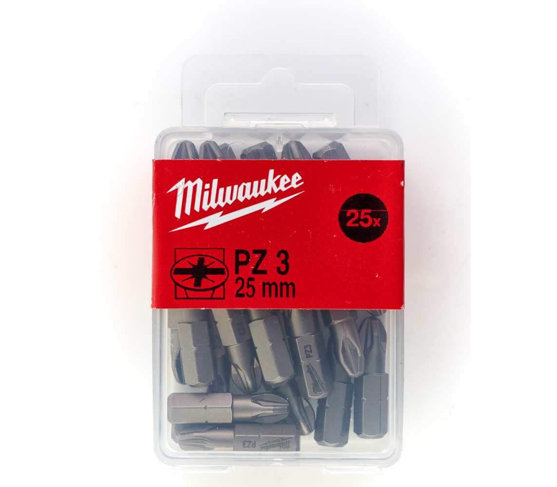 Перейти на страницу товара Насадка Milwaukee PZ3 25мм (25 шт)
