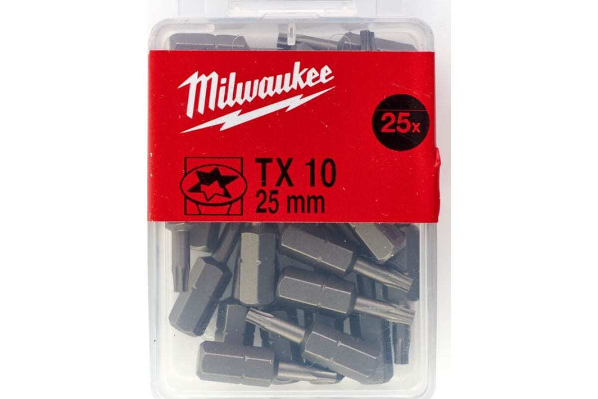 Насадка Milwaukee TX10 25мм (25 шт)