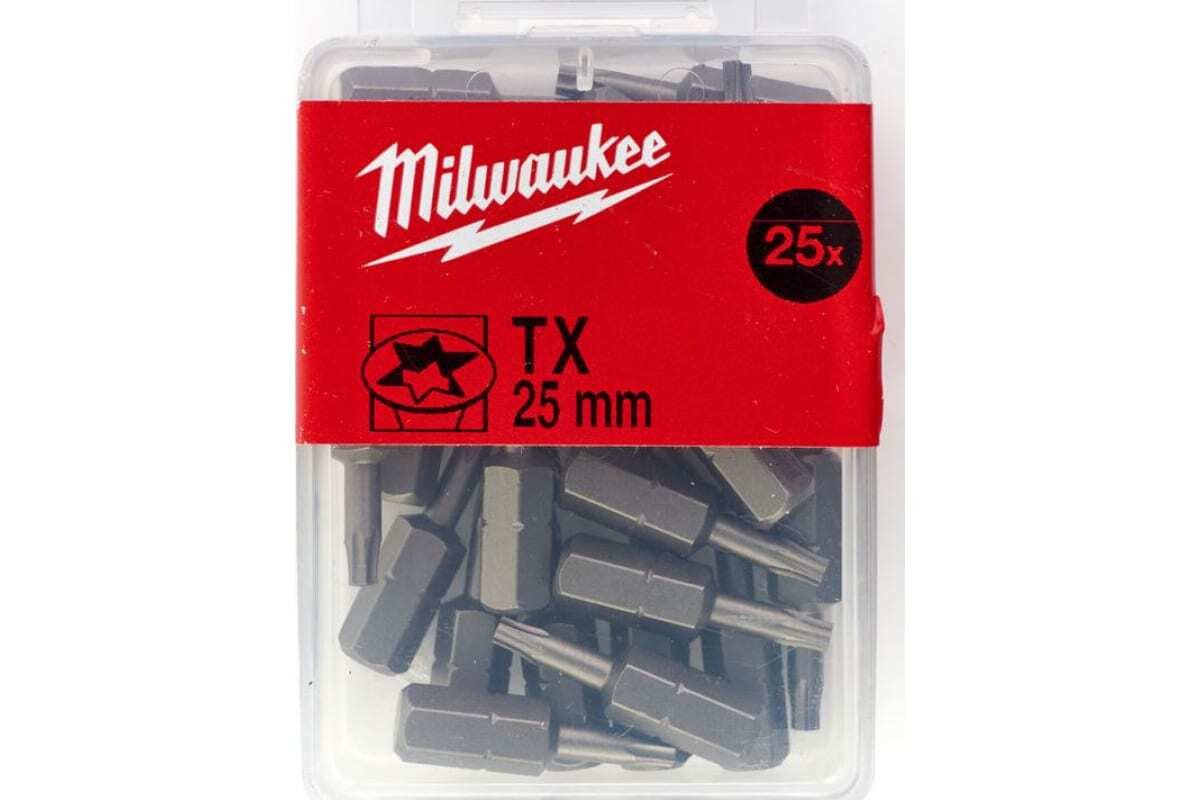 Насадка Milwaukee TX25 25мм (25 шт)
