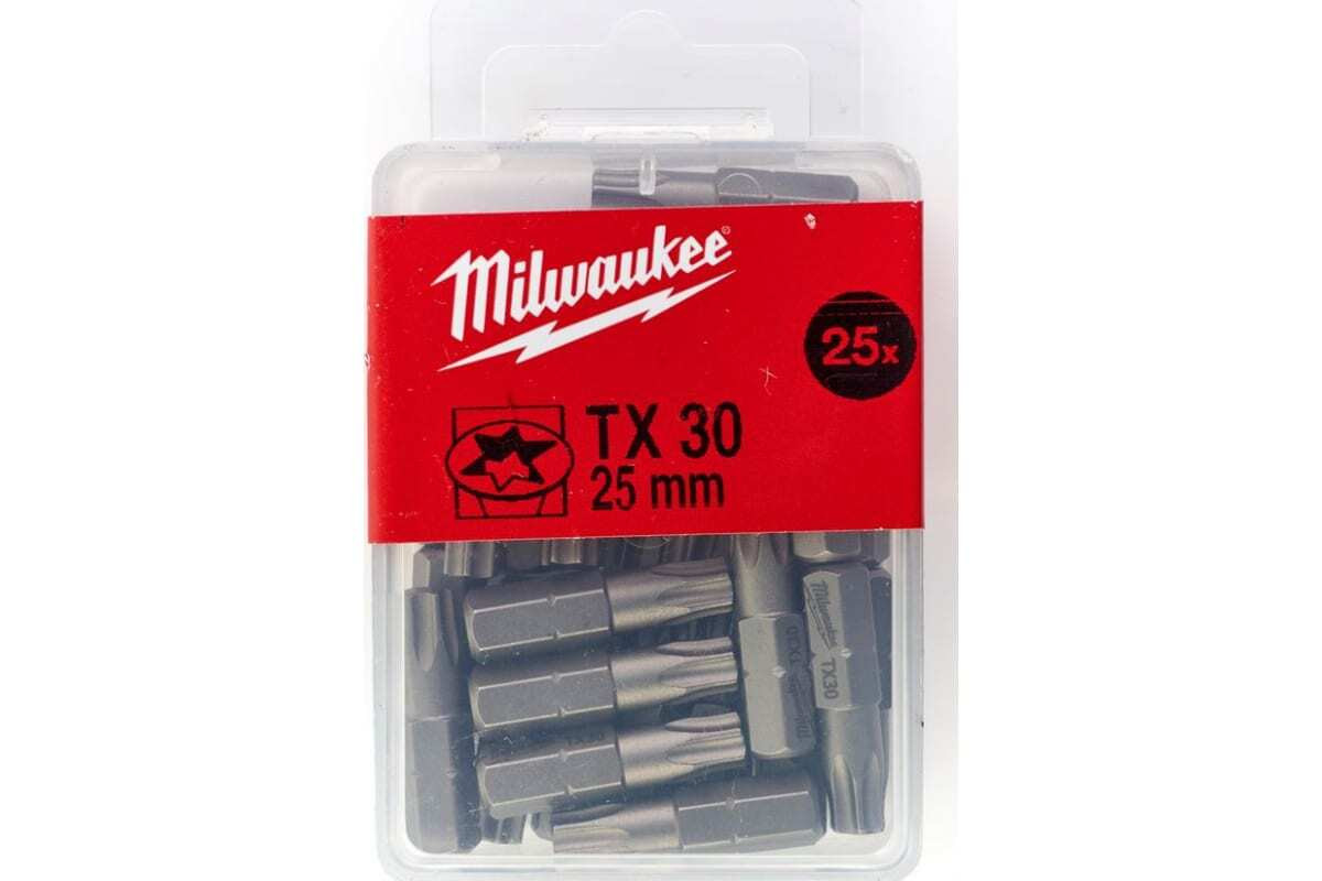 Насадка Milwaukee TX30 25мм (25 шт)