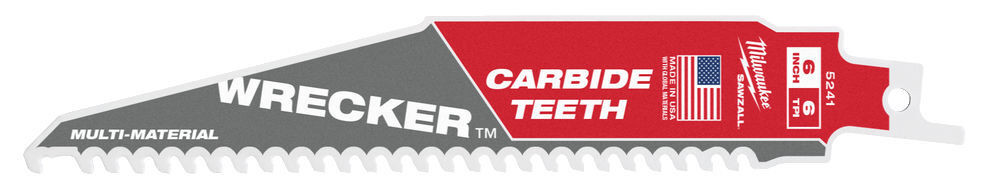 Перейти на страницу товара Полотно для саб.пилы WRECKER TCT 150/6T (1 шт)