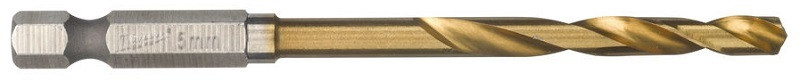 Перейти на страницу товара Сверло по металлу Milwaukee RedHEX HSS-G TiN 6мм (1 шт)
